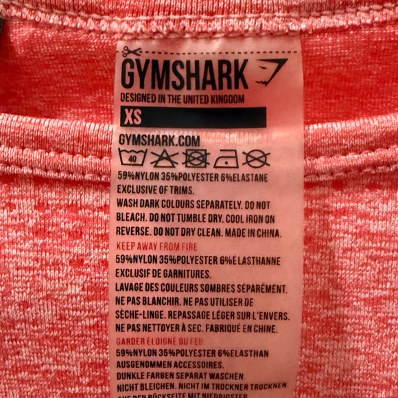 Gymshark Women’s Orange Long Sleeve Performance Shirt! XS - Picture 6 of 6